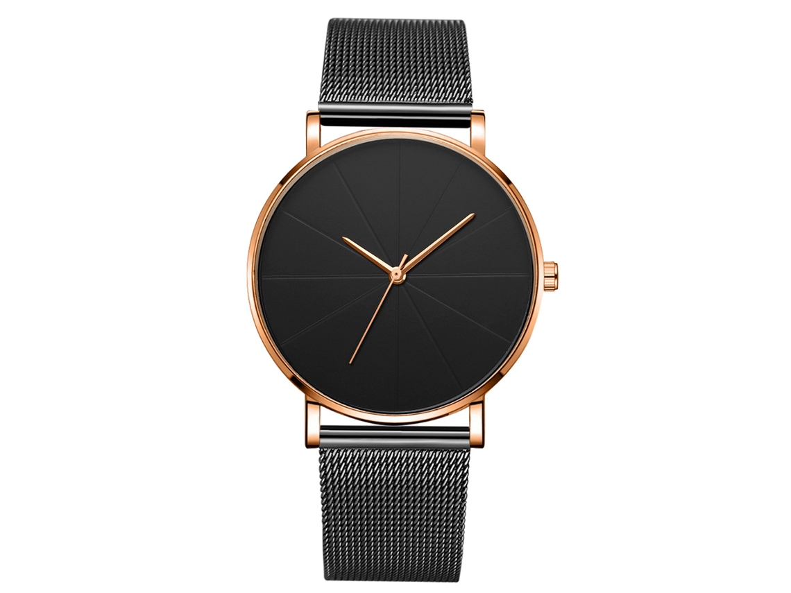Relógio de Pulso Analógico de Quartzo com Pulseira de Liga Fashion 03