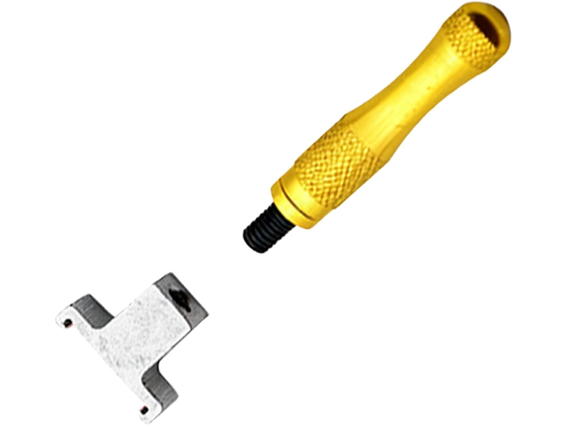 Chave Multifuncional Com Cabo Ergonômico De Alumínio E Modos Flexível E Fixo.