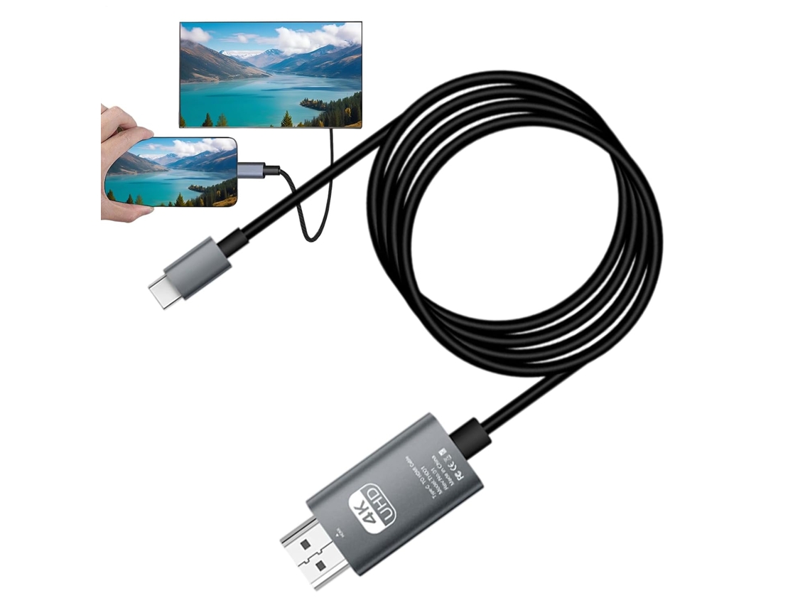 Cabo Adaptador Usb-c Para Hdtv