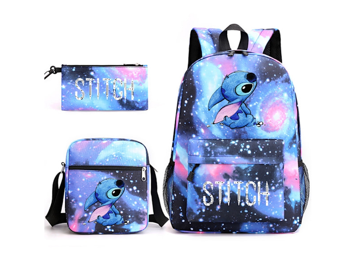 Mochila Escolar Lilo Stitch Aquaforge