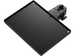 Suporte de microfone com altura ajustável para shows e gravações. Essencial para performances.