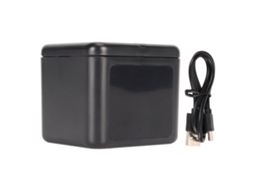 Carregador de Bateria de Câmera Usb Triplo com Display de Energia
