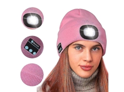 2026 gorro de Punto Unisex com Bluetooth, Alto falantes e Luz Led, Presente de Natal para Homens e Mulheres