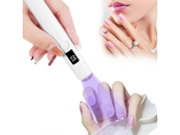 Lâmpada Uv para Unhas de Gel, Mini Recarregável Unhas, Secador Led Secagem Rápid a Pequena, Lâmp GOKOCO
