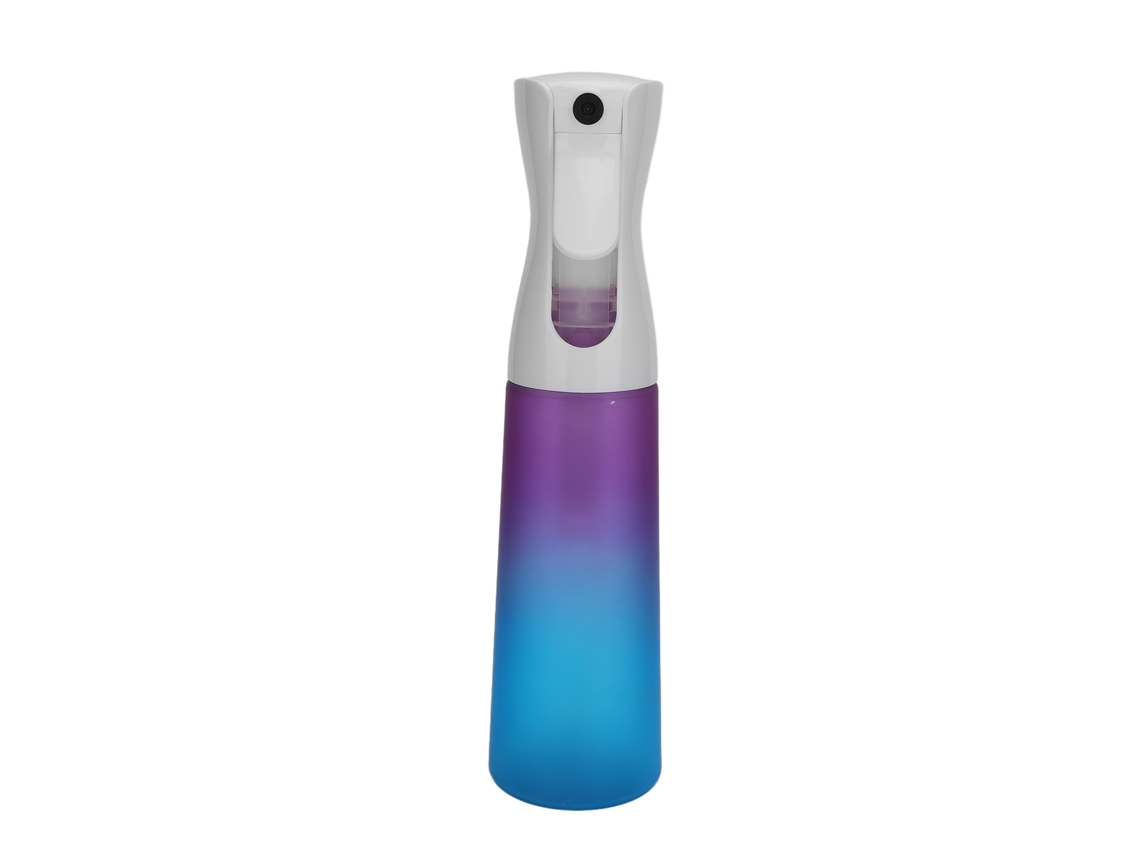 Frasco de spray de névoa ultrafina de 300ml para cabelo, limpeza e jardinagem.