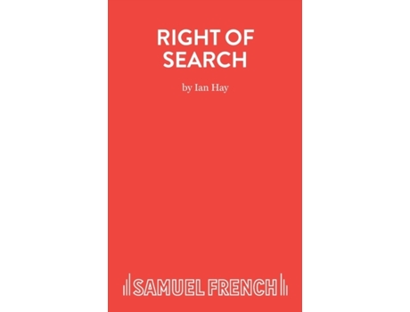 Livro Right of Search de Ian Hay (Inglês)