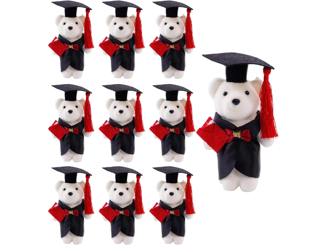 Ursinhos de Pelúcia com Chapéus SFUSHOS