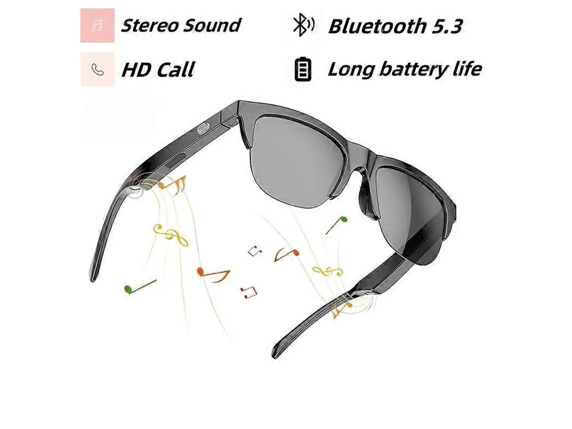 Óculos De Sol Bluetooth Com Lentes Polarizadas E Áudio Inteligente