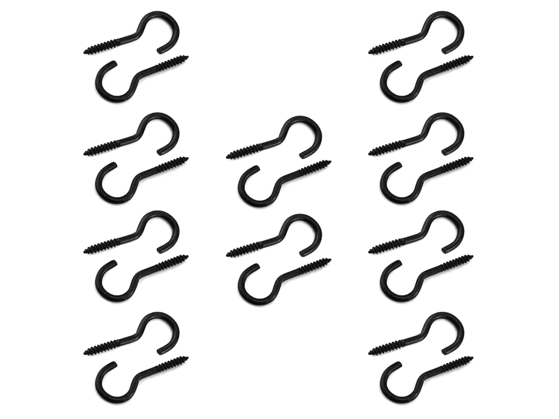 Ganchos De Teto 3, 9cm Para Pendurar Na Parede, Pacote Com 30 Unidades