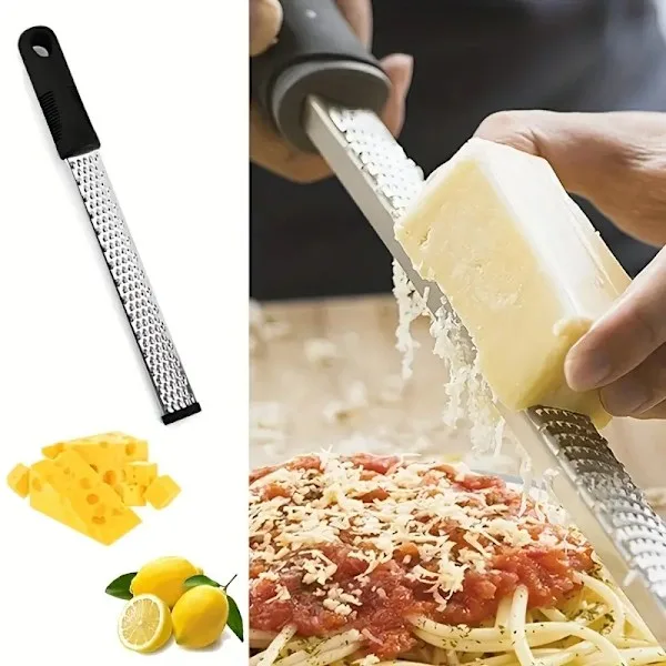 Ralador De Aço Inoxidável /nn/1, Zester Para Raspar Casca De Limão E Queijo, Para Ralar Gengibre E Vegetais