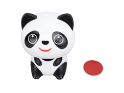 Laxiscreed Figurinha Panda Nod Solar Para Decoração De Jardim E Espaços Exteriores