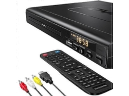 Leitor De Dvd Blu Ray Com Controle Remoto E Hdmi Para Tv Aquaforge