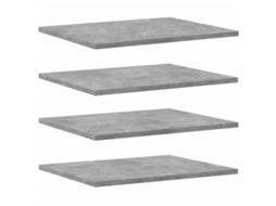 Prateleiras para Estante 8 Pcs Madeira Cinza MAISON EXCLUSIVE