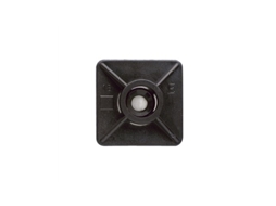 Saco Com 100 Flanges Adesivas Pretas Base 19x19mm Bbane19 Index