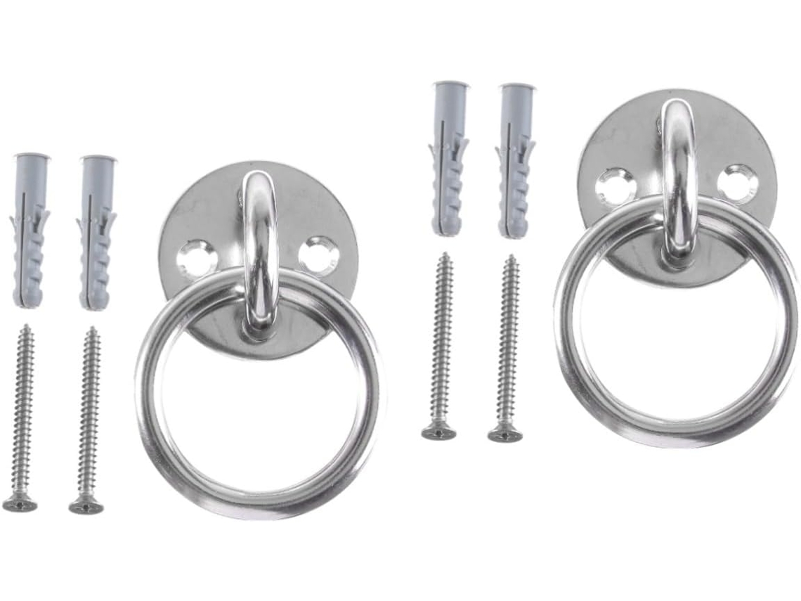 Conjunto de 2 Suportes de Treino Suspensos BESPORTBLE, para Parede e Teto, Aço Inoxidável