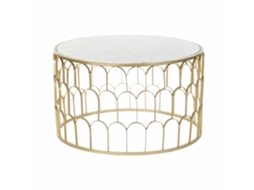 Mesa de Apoio Dkd Home Decor Mármore Ferro 87 X 87 X 51.5 Cm