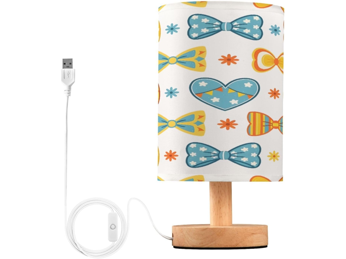 Abajur De Cabeceira In Format Nó Para Quarto, Con Portas De Regamento Usb C, Luminária De Mesa Cabeceira, Luminária