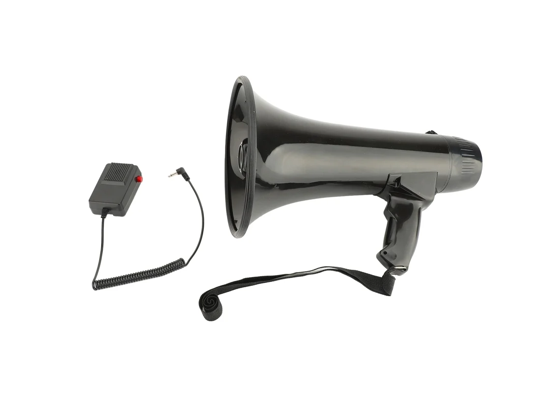Megafone Mali Portátil com Microfone, Controle de Volume, Reuniões, Treinamentos, Discursos