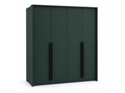 Roupeiro, Verde Garrafa, 210 X 217,2 X 65 Cm