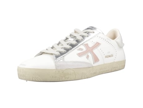 Sapatos De Mulher Premiata Stevend Tecido Branco (36)