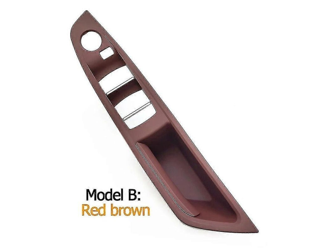 Capa Painel Interior Lateral Porta Braço Bmw Série 5 F10 F11 F18 Rhd Bege Cinza Marrom Modelo B Redbrown