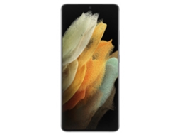 Smartphone Galaxy S21 Ultra 256 Gb Prateado Recondicionado Marcas De Uso