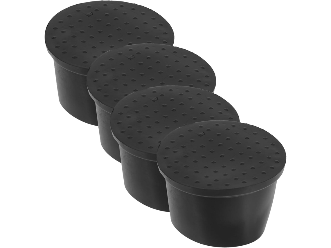 Wooneky Protetores De Rodízios Borracha Para Cadeiras, 50mm, Antiderrapantes, Para Móveis E