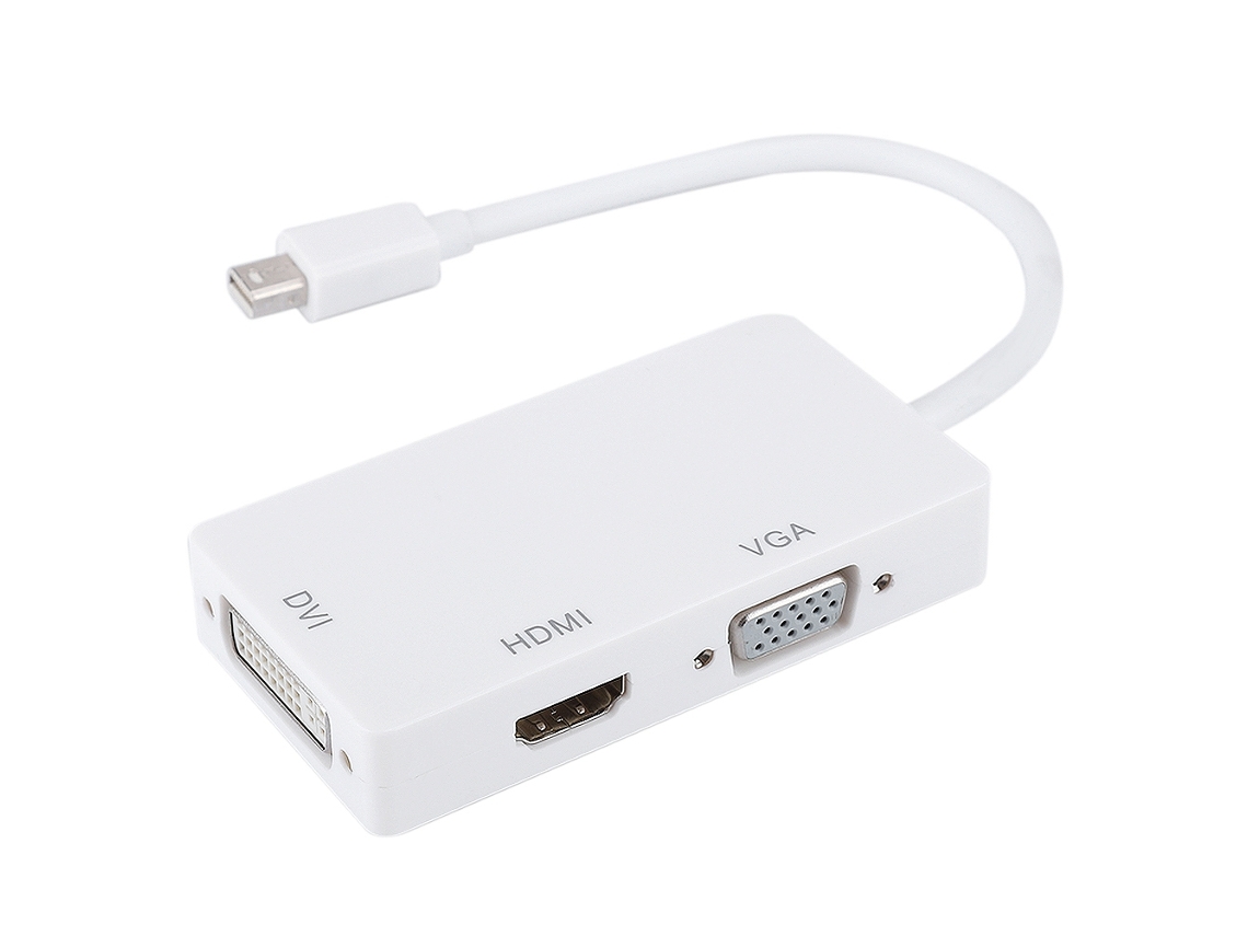 Adaptador Mini Displayport Para Vga Conversor De Sinal Display