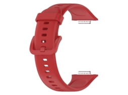 Pulseira de substituição para relógio inteligente Fit2, pulseira de silicone macio, vermelha Ly Ebike