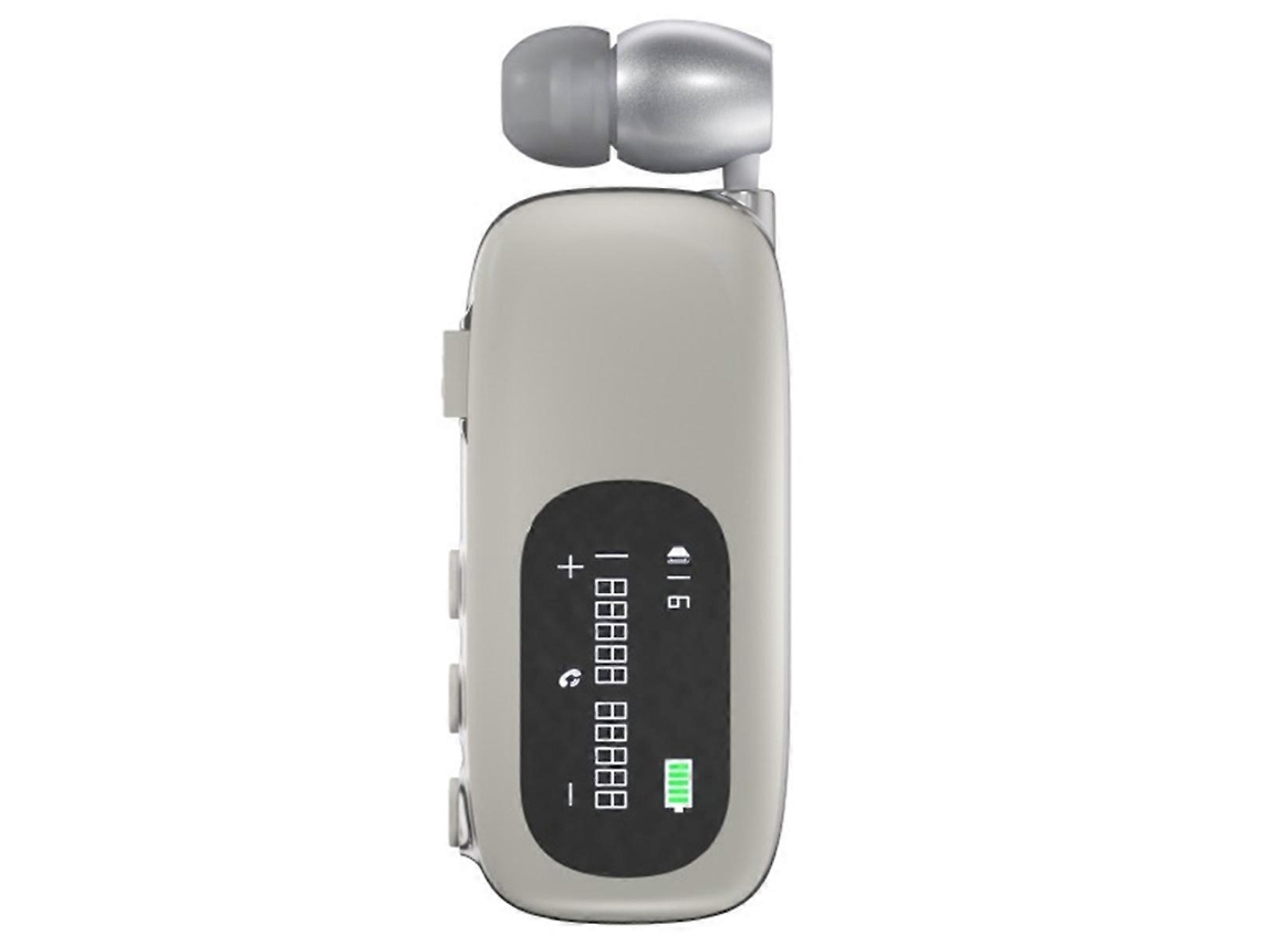 Fone De Ouvido Empresarial Viva Voz Com Clipe, Bluetooth V5.4, Tela Lcd, Chamadas Com Cancelamento De Ruído, Em Lotu Ly Ebike
