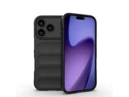 Capa Magic Shield Para Iphone 17 Pro - Tpu Com Forro Aveludado E Proteção Anti-quedas