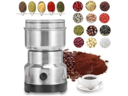 Moinho de Grãos Elétrico Mini Moedor Café Especiarias 10s Fast Multifunction Smash Machine Grã os Secos para Sementes Es GOKOCO