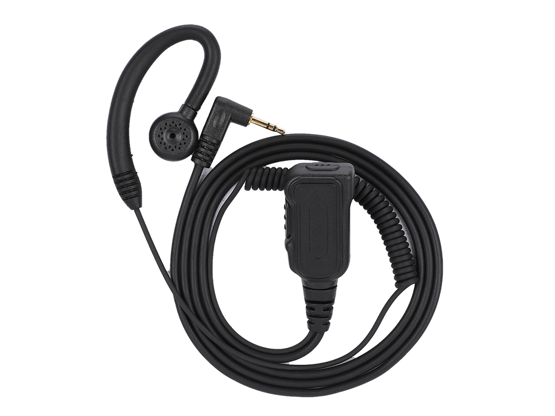 Acessório Fone De Ouvido Clip 2.5mm Earhook Compatível Com Rádio Motorola