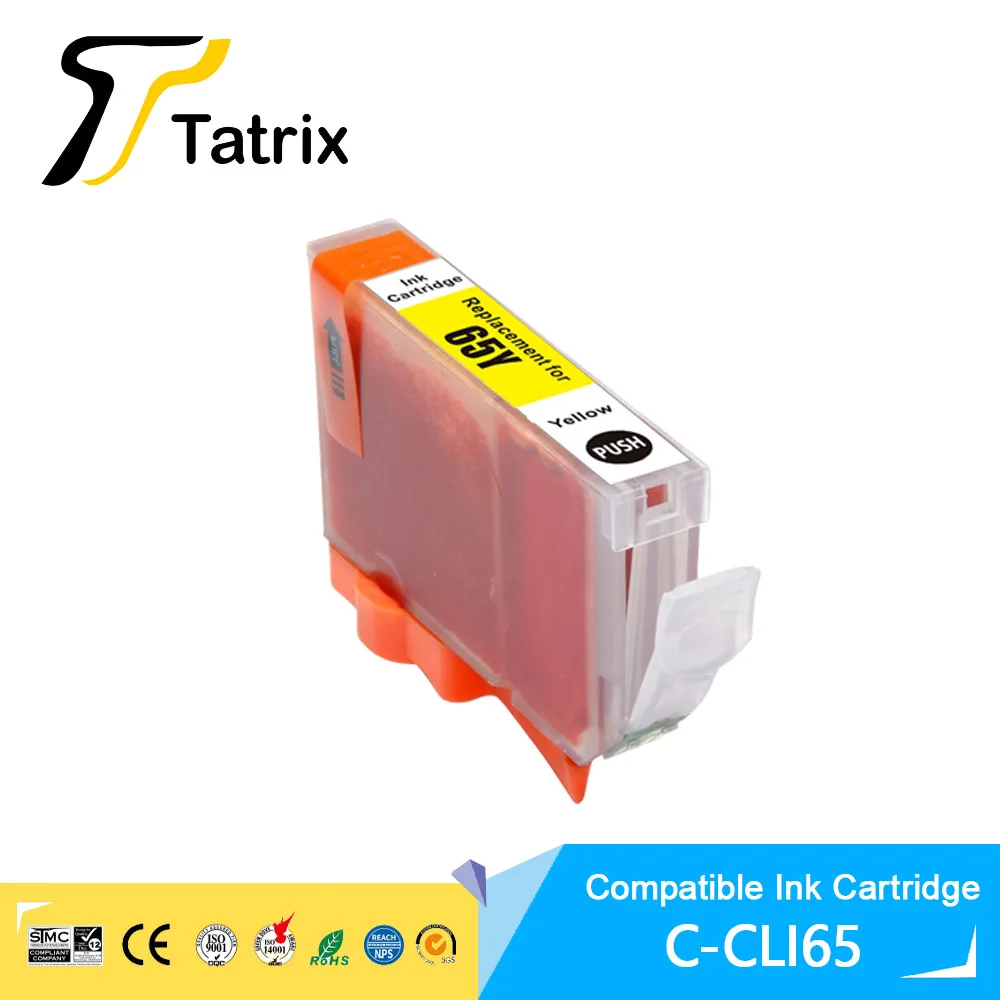 C-cli65 Y Canon Cli65 For Canon Pixma Pro-200 Pro200 Pro 200 Printer