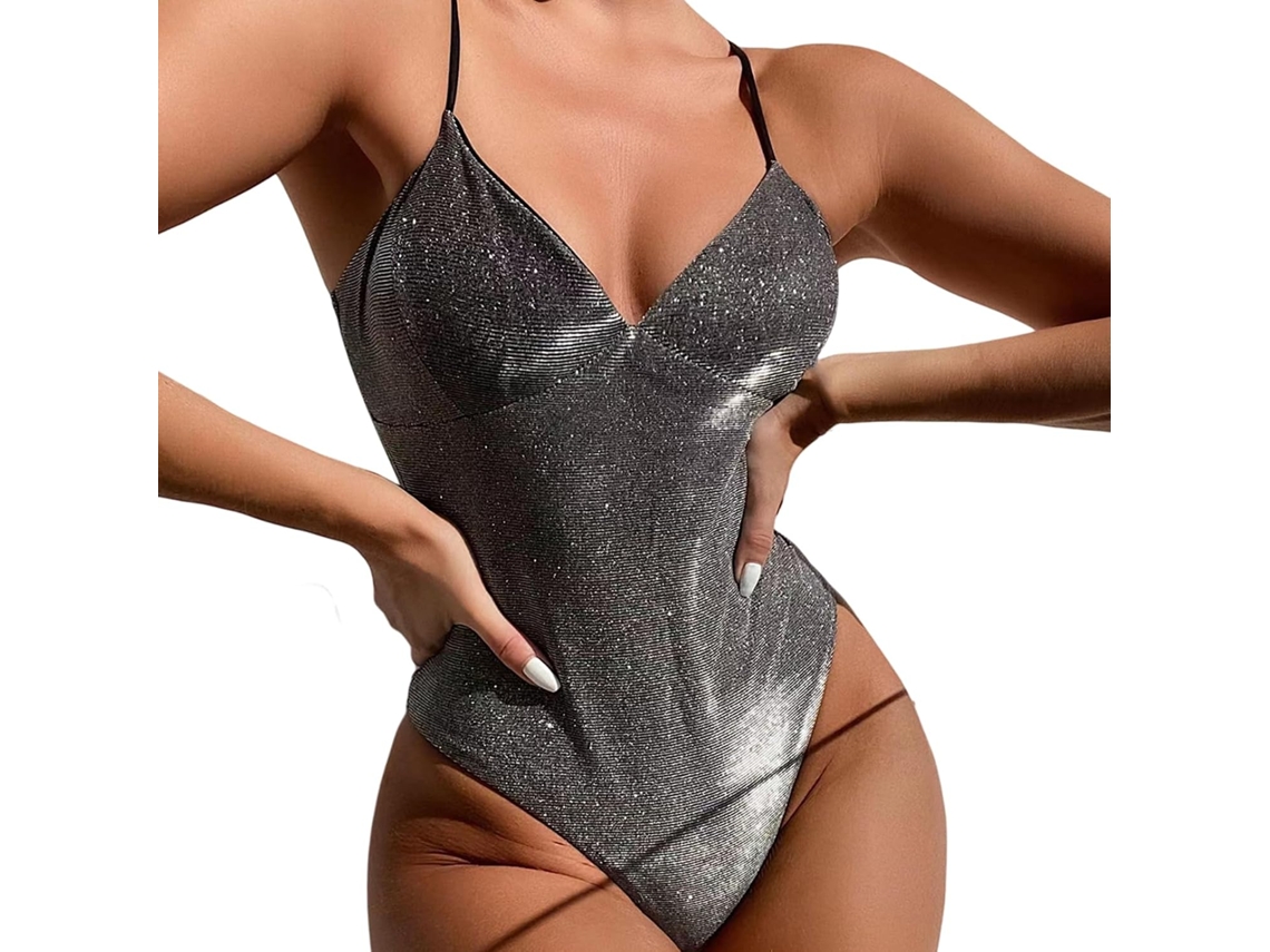 Maiô Monokini com Lantejoulas SFUSHOS