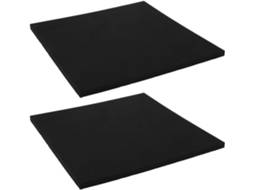 Conjunto de 2 peças de espuma de amortecimento para banco de passageiro de motocicleta, Preta, compatível com motocicletas.