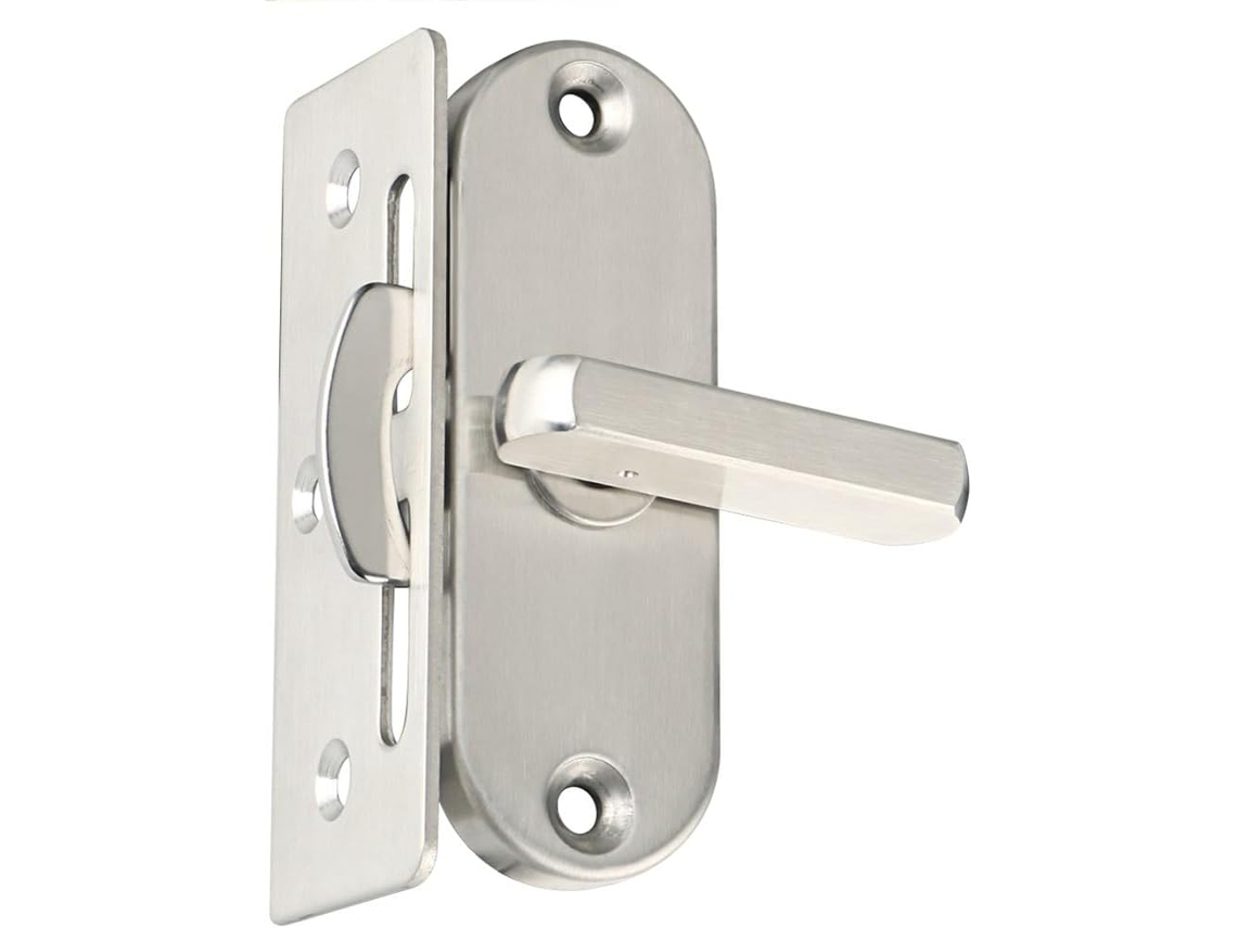 Fechadura De Porta Celeiro Deslizante Em Aço Inoxidável 304, Fecho