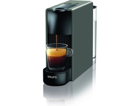 Máquina de Café KRUPS Nespresso Essenza Mini XN110B GR Cinzento