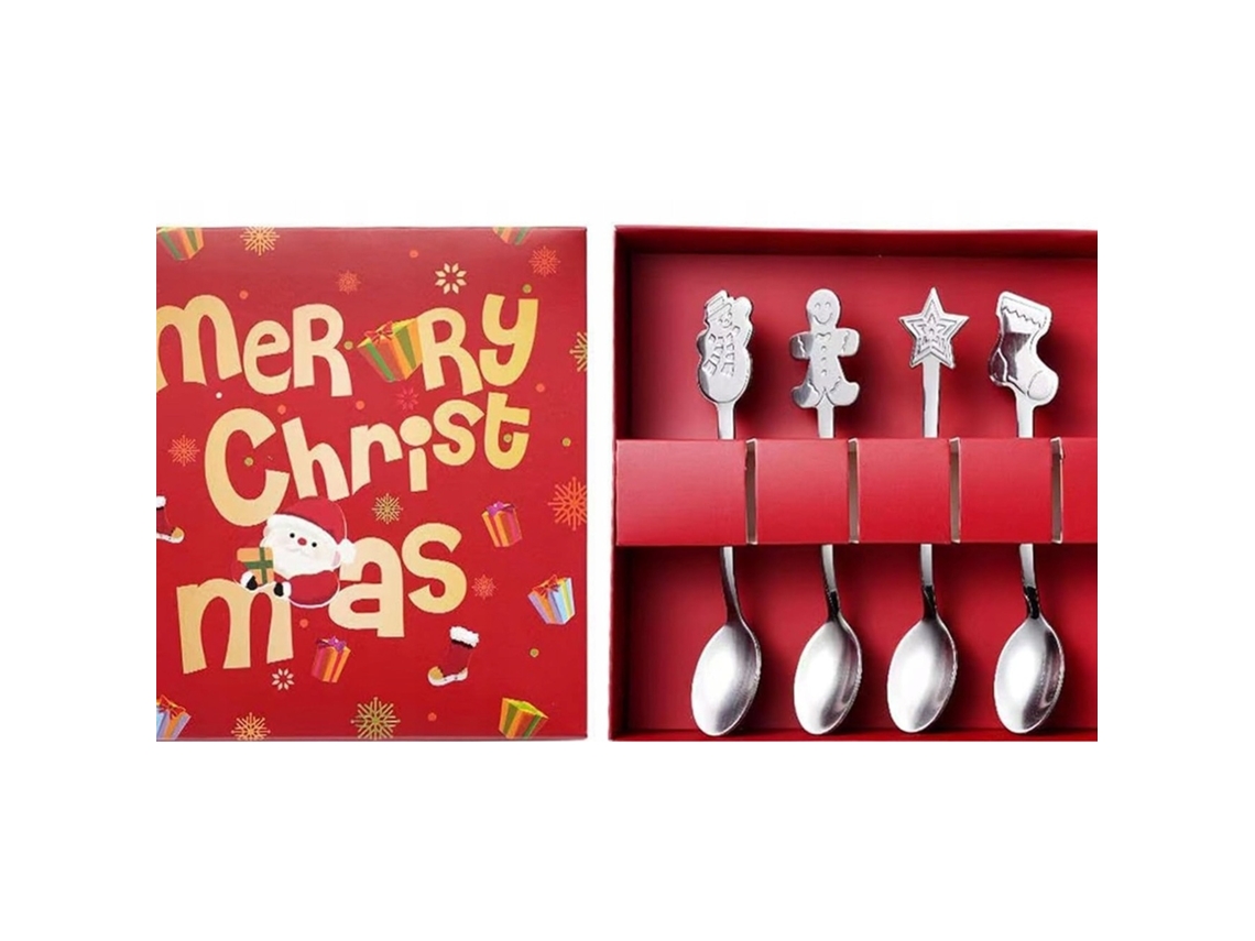 Conjunto De 4 Peças De Utensílios De Aço Inoxidável Estilo Shabatto Prata 12.9cm