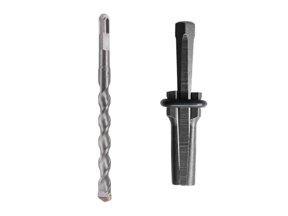 Cunhas de Corte para Calcário Divisor de Pedra Ferramenta para Rachar Concreto, Mármore, Alvenaria Vulcânica, CHABERLU
