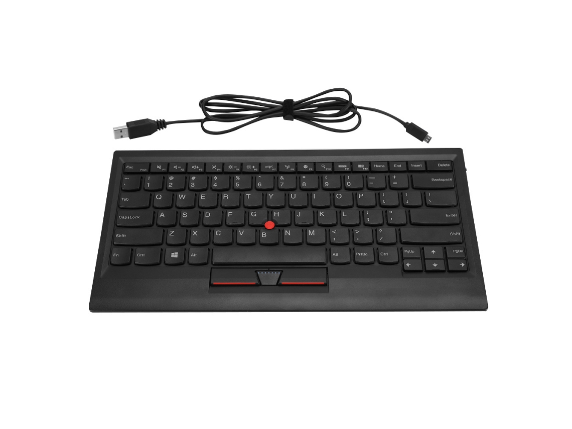Teclado Ultra fino LAXISCREED com Trackpoint Bluetooth