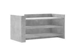 Mesa de Centro MAISON EXCLUSIVE Derivados Madeira Cinza Cimento (100x50x50 cm)