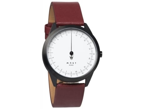 Relógio Masculino MAST MILANO A24-Bk402M.Wh.16I Mão Única 24 Horas Quartzo