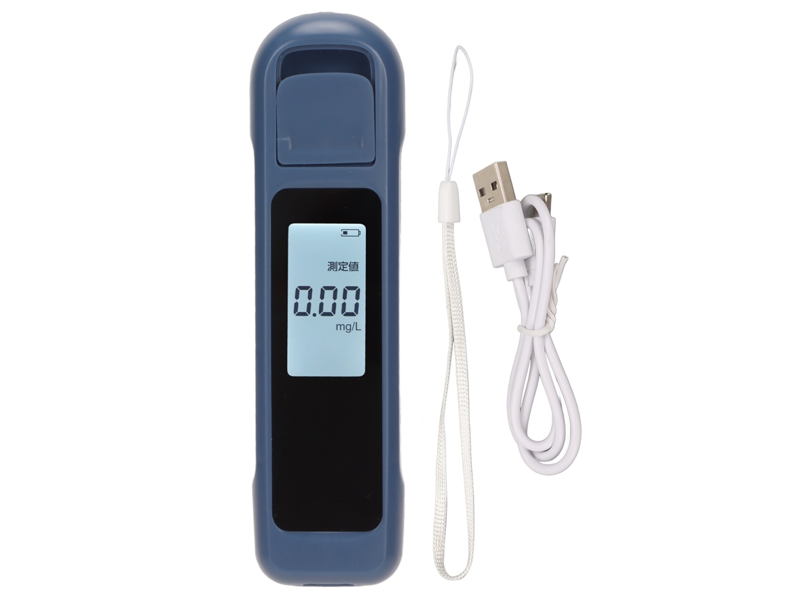 Aetheria detector de Álcool Portátil Sem Contato Bac de Alta Precisão com Tela Lcd Recarregável Usb