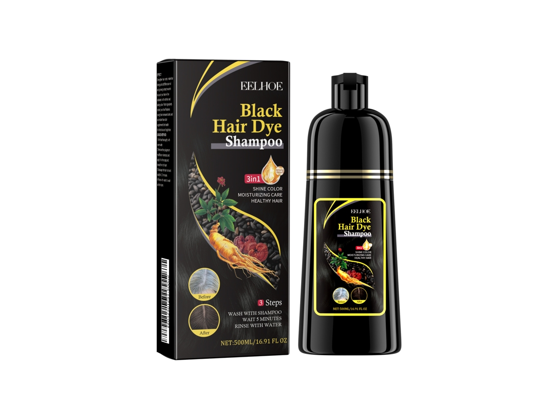 Champô Eelhoe Polygonum Multiflorum Preto Nutriente Repara Cabelo Suave