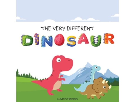 Livro The Very Different Dinosaur de Alexis Fermanis (Inglês)