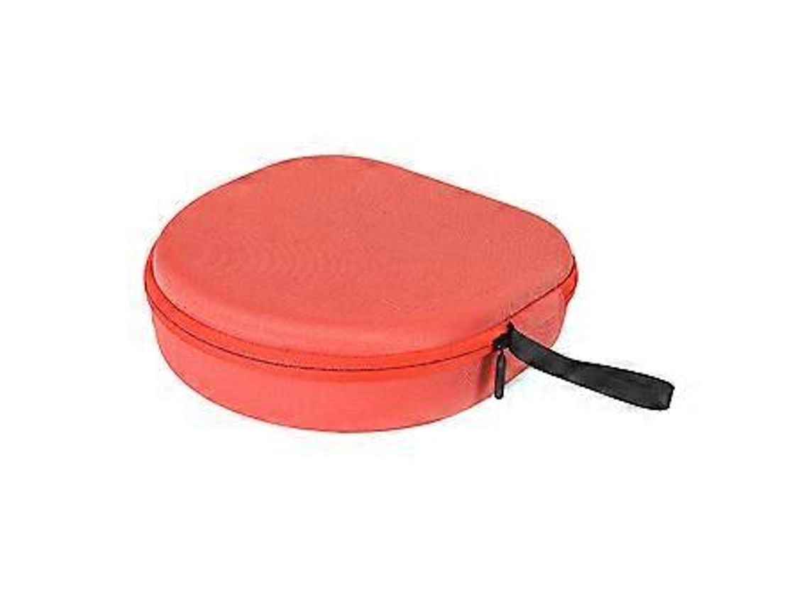 Capa Protetora De Couro Portátil Para Fone De Ouvido Com Zíper Para Tune760nc T750/660/710/510bt, Protetor De Fone De Ouvido Vermelho Brilvibera