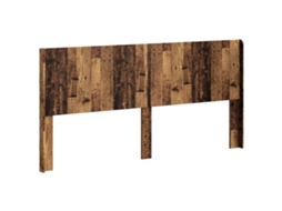 Conjunto 1 Cabeceira Moderna Vidaxl Castanho Derivados De Madeira (180 Cm)
