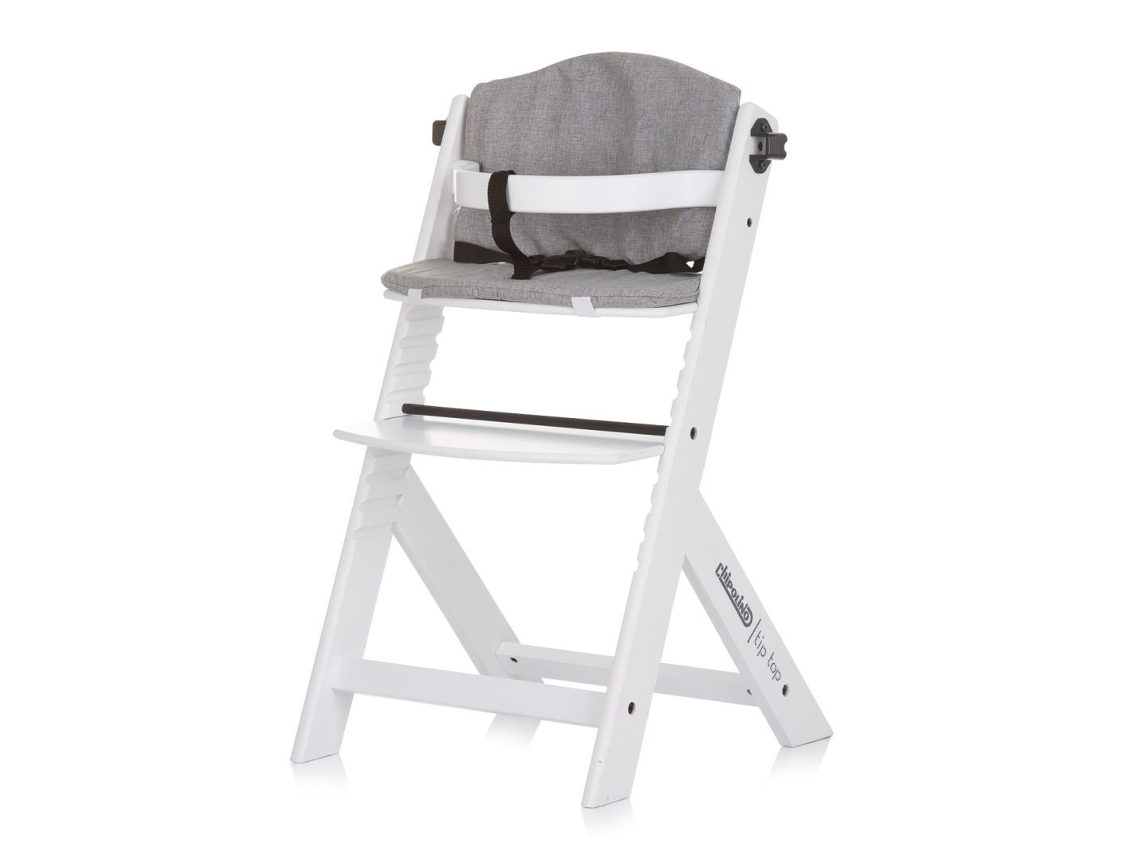 Almofadas Acolchoadas para Cadeiras Altas de Madeira CHIPOLINO Gray