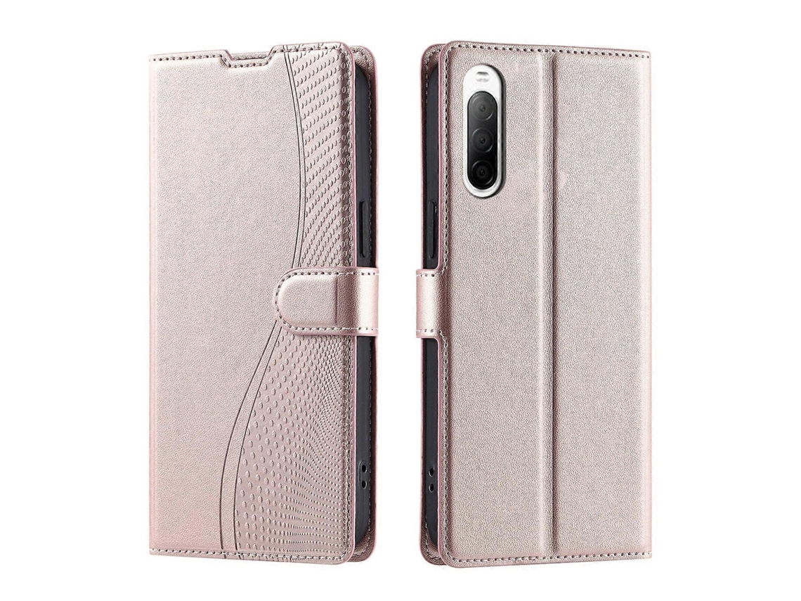 Capa De Celular De Couro Com Bolinhas Ultrafinas Voltage
